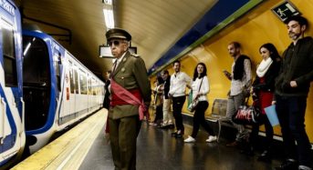 El Ministerio del Interior manda un doble del Generalísimo Franco al Metro de Barcelona “para meter miedo”