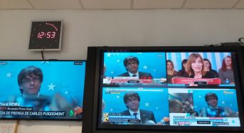 TVE no da en directo la comparecencia de de Puigdemont al no disponer de intérpretes