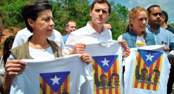Albert Rivera y Lilian Tintori exigen la libertad de los presos políticos en España.