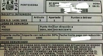 Un podemita cazado poniendo en peligro la seguridad del tráfico