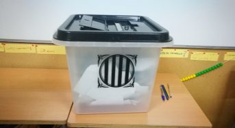 25 detenidos en Barcelona, tras confundir una fiesta de Halloween con un nuevo referéndum.