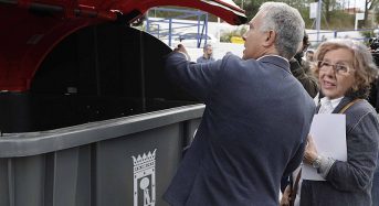 Carmena obligará a sacar la basura en días pares o impares según el número de patio en Navidad