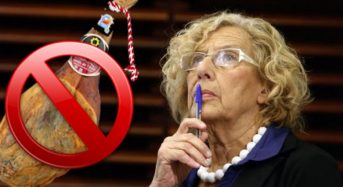 Manuela Carmena elimina el jamón de la caja de Navidad para congraciarse con la comunidad musulmana