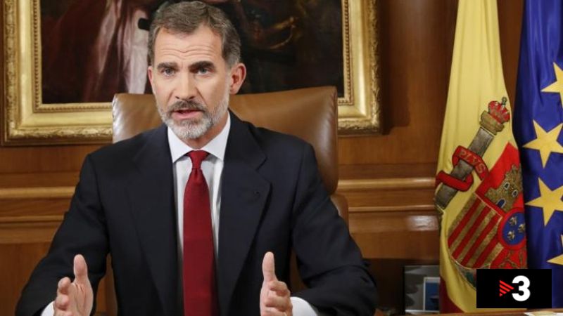 Discurso FELIPE VI en TV3