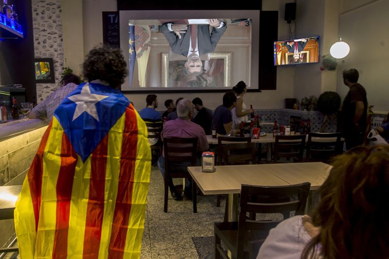 Discurso Felipe VI rey bocabajo en TVE