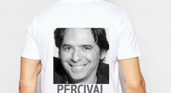 Borja María, el joven agredido por llevar una camiseta con la cara de Percival Manglano.