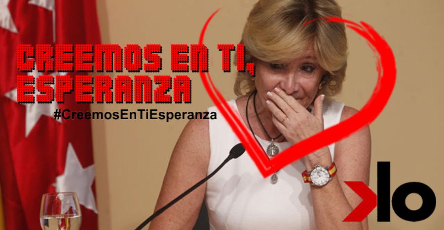 Yo apoyo a Esperanza Aguirre