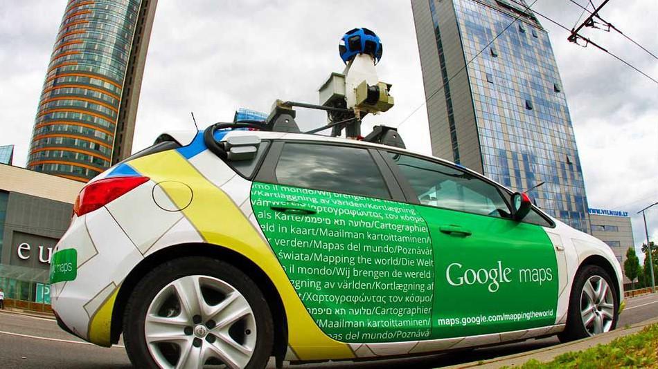 Coche Google Maps desaparecido en Murcia
