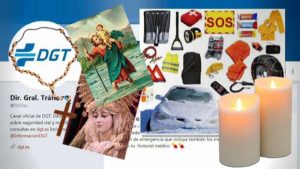 Kit antinevadas DGT con imagen de San Cristobal