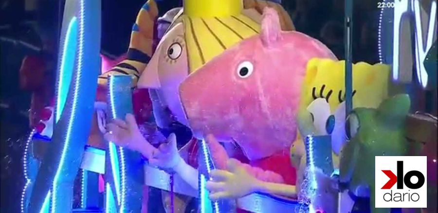 Peppa Pig en la cabalgata de Reyes