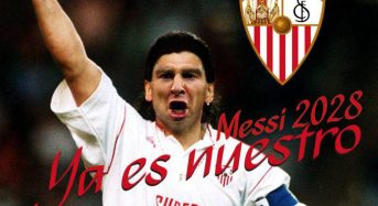 El Sevilla FC se asegura el fichaje de Lionel Messi para el 2028.