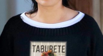 Cazan a Anna Gabriel en Suiza con una camiseta del grupo musical ‘Taburete’