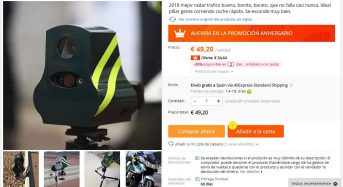 La DGT compró los nuevos mini radares en Aliexpress y no estarán operativos en Semana Santa.