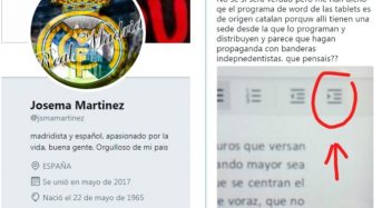 Descubren que el Microsoft Word para tablets adoctrina en el independentismo.