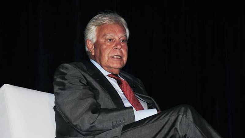 Felipe González sillón X de la RAE