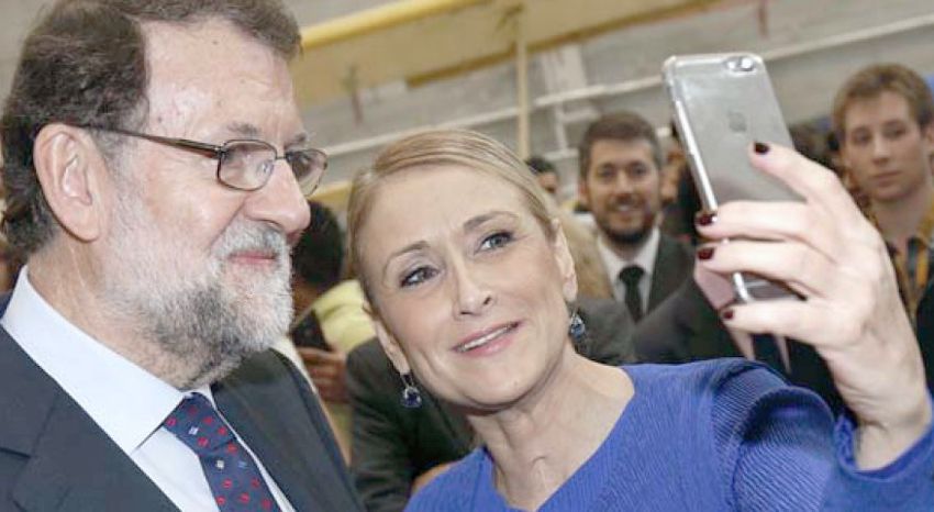 ¿Foto de Cifuentes yRajoy en el Congreso de los Populares?