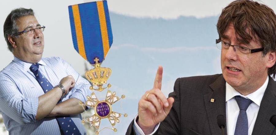 Alemanes niegan medalla policías por detención Puigdemont