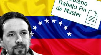 Antena 3 localiza el Trabajo Final de Máster de Cifuentes en Venezuela