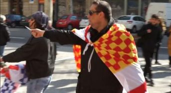 Un patriota de Tabarnia agrede por error a un murciano por creer que hablaba catalán.