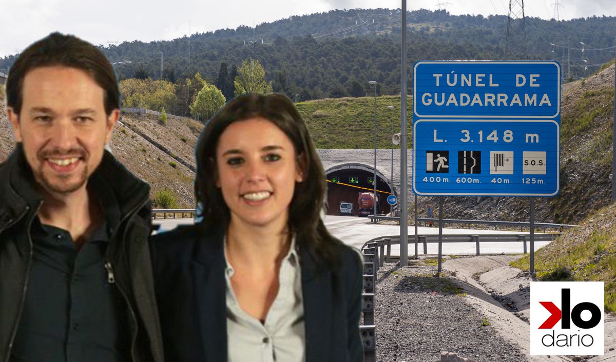Casa de Pablo Iglesias e Irene Montero afecta al Túnel de Guadarrama