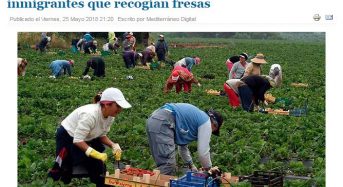 Un retrasado se mofa de los abusos sexuales sufridos por inmigrantes en un panfleto digital.