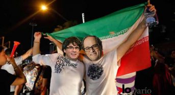 Quim Torra pide a Colau la instalación de pantallas para seguir a las selecciones de Irán, Marruecos y Portugal, rivales de España.