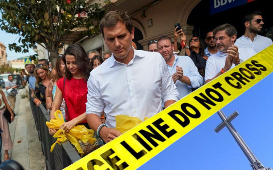 Rivera y Ciudadanos evitará el acceso a Valle de los Caídos con lazos amarillos