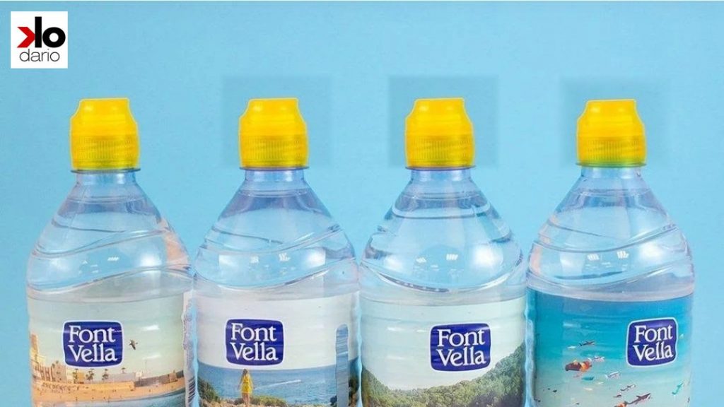 Font Vella pone tapones amarillos a sus botellas