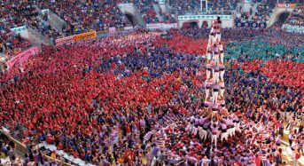 Suspendidos los Castellers de la Diada de hoy por no haber solicitado permiso a la Agencia Estatal de Seguridad Aérea