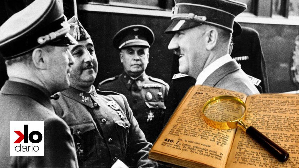 Franco plagió la tesis doctoral de Hitler