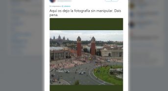 Independentistas manipulan fotos para desprestigiar la información de OK Darío