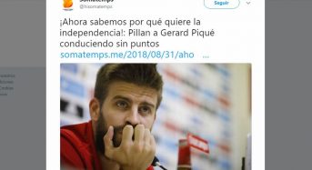 Descubren el gran secreto de Gerar Piqué: Es independentista para poder circular sin carnet.