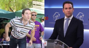 Teodoro García Egea cerró su terraza ilegalmente para poder hacer lanzamientos de huesos de aceituna sin ser espiado por sus rivales.