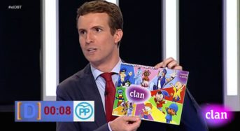 Pablo Casado dispuesto a participar en el debate de «Clan TV» con niños de su edad