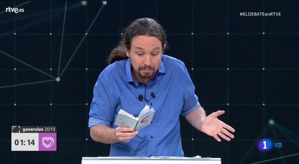 La laca de Pablo Iglesias es contaminante