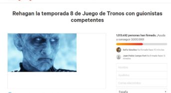 El Gobierno da marcha atrás en su intención de dar una paguita a los que firmaron para rehacer la temporada 8 de Juego de Tronos.