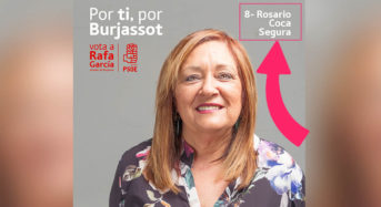 No es cierto que la número 8 de la lista del PSOE por Burjassot haya fichado por Ciudadanos. ES UN BULO.