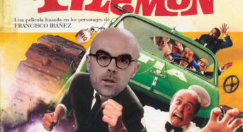 La izquierda radical se organizó para comparar al candidato de Vox a las elecciones europeas con Mortadelo.