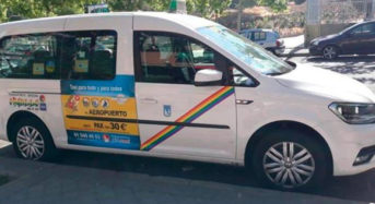 Cientos de taxistas LGTBI invaden Madrid para convertir hombres heteros a su causa