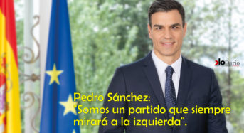 Pedro Sánchez dice que son un partido que siempre mirará a la izquierda sin que le de la risa.