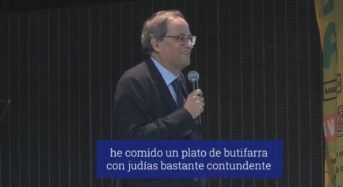 Torra amenaza con un ataque químico al tribunal que lo juzga por no quitar lazos amarillos.