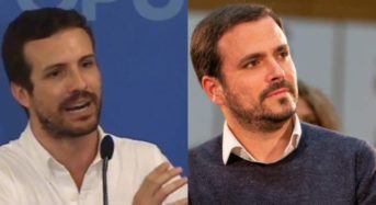 Pillan a Pablo Casado intentando colarse en el Ministerio de Consumo.