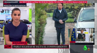 Pillan a Pablo Iglesias saltándose el confinamiento para ir a pasear.