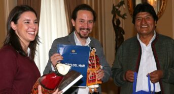 Evo Morales ordenó a Pablo Iglesias retirarse del gobierno y presentarse contra Ayuso en Madrid.