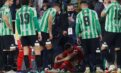Jordán, el jugador que se desplomó en el Betis-Sevilla, tiene las dos dosis de Moderna.